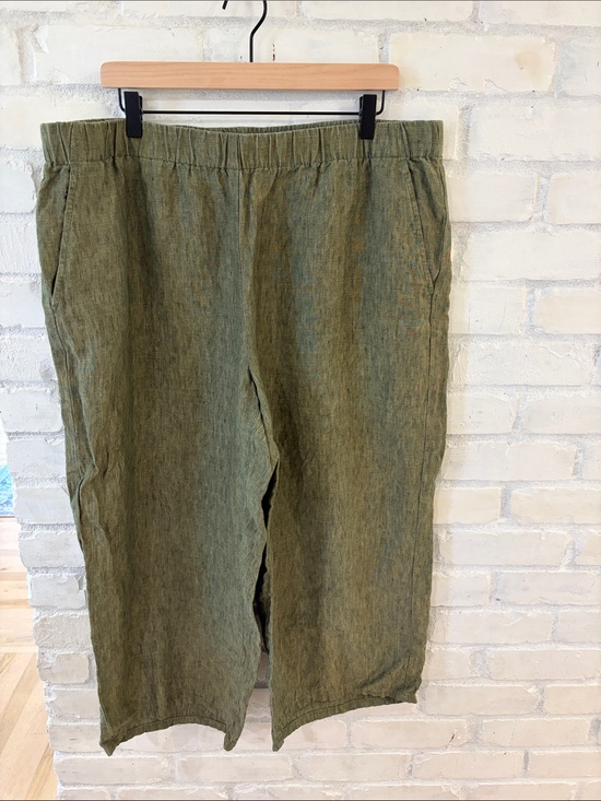 Eileen Fisher Pants - Eileen Fisher Washed Organic Linen Délavé Lantern Pants (B8)